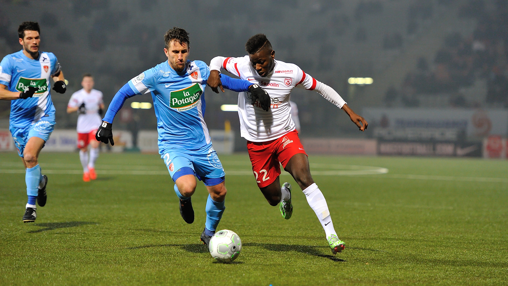 Football - Ligue 2 - 23ème journée - AS Nancy-Lorraine vs Stade Brestois 29 - Stade Marcel Picot - Lundi 09 Février 2015 - 20h00 -